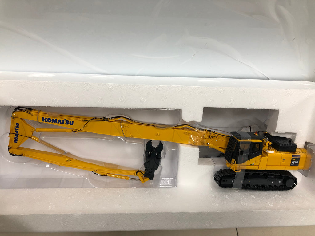 1:50 UH8011 KOMATSU PC450LC Building Dismantling pliers dismantling ma –  Classic Models Wholesale Store