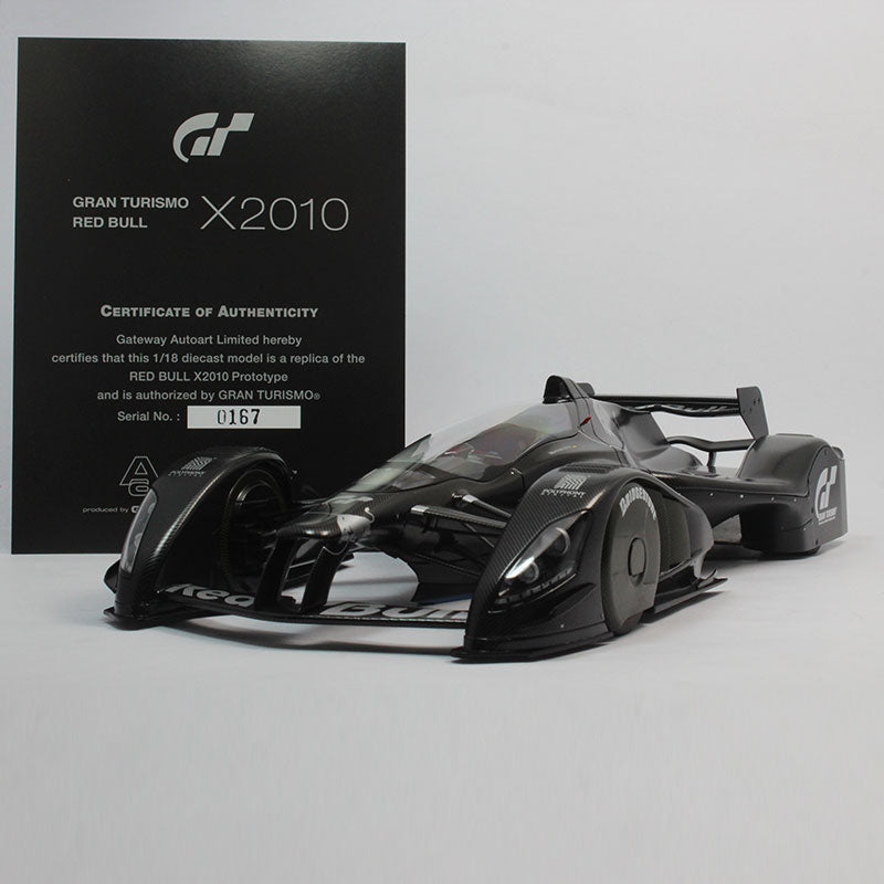 Rare, Brande new! AUTOart 1/18 Red Bull X2010 GT5 gamers edition