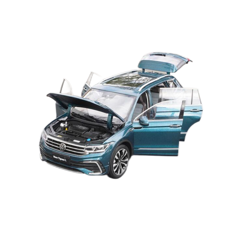 Original 1:18 SAIC Volkswagen VW new TIGUAN L 2022 alloy car model for gift, collection, toys