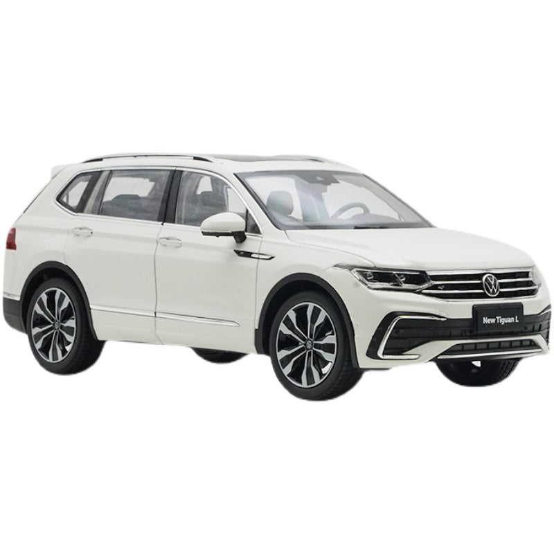 Original 1:18 SAIC Volkswagen VW new TIGUAN L 2022 alloy car model for gift, collection, toys