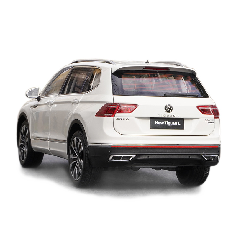 Original 1:18 SAIC Volkswagen VW new TIGUAN L 2022 alloy car model for gift, collection, toys