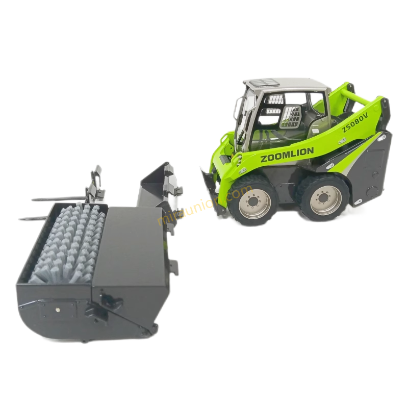 1:20 Zoomlion ZS080V Diecast loader model, zinc alloy Skid steer Loader replica