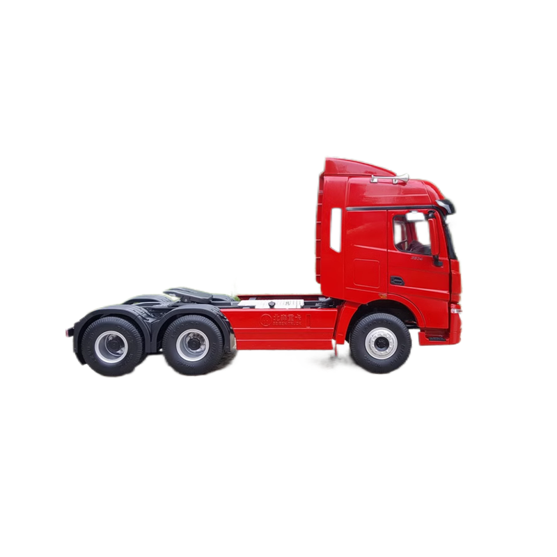 Original factory 1:24 Benz V3ET Diecast tractor trailor model, zinc alloy semi-truck models for Christmas gift