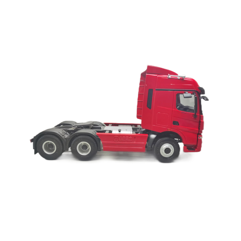 Original factory 1:24 Benz V3ET Diecast tractor trailor model, zinc alloy semi-truck models for Christmas gift