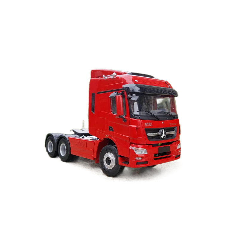 Original factory 1:24 Benz V3ET Diecast tractor trailor model, zinc alloy semi-truck models for Christmas gift