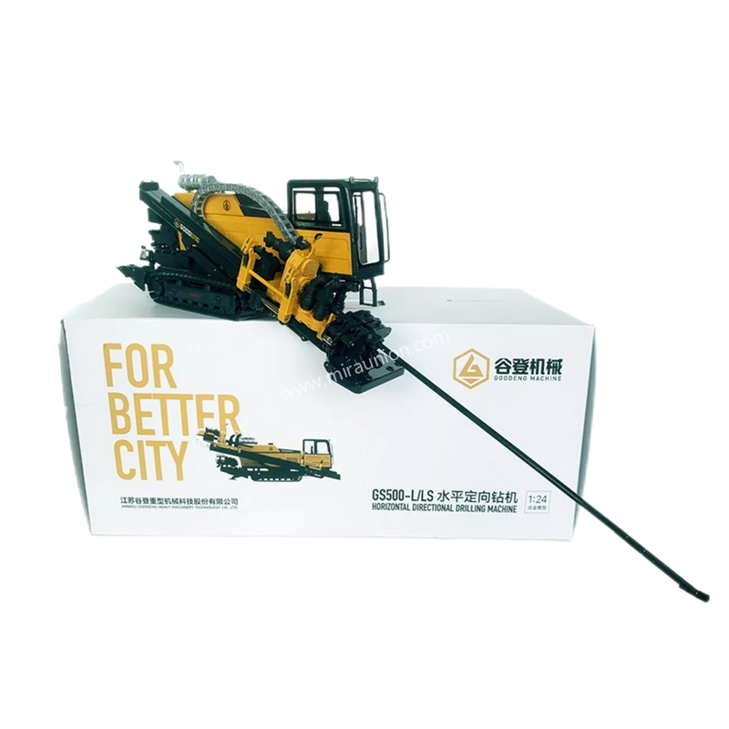 Collectiable 1/24 GOODENG GS500-L/LS Diecast Horizontal Directional Drilling Machine Model for gift