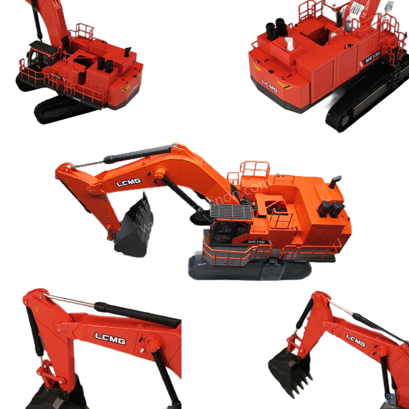 Large collectiable 1:35 SDLG ME136 Diecast Excavator model, Diecast Model Excavator for Sale