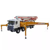 Original factory 1:35 XCMG Mercedes-Benz HB62V Diecast Concrete Pump Truck Model for gift, display, collection