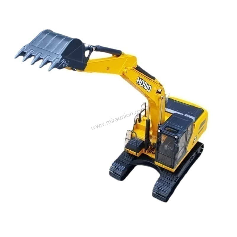 High quality Authentic 1:35 Howo HE215 Diecast excavator model for gifts