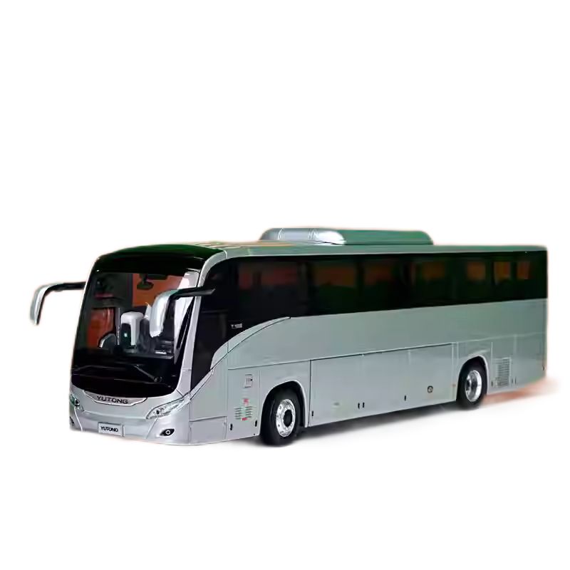 1:42 Yutong T12E Overseas Edition Alloy Tourist Bus Model