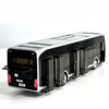 New release 1:42 Yutong U12 Diecast city bus model  overseas version black kinggang black pure electric bus alloy model