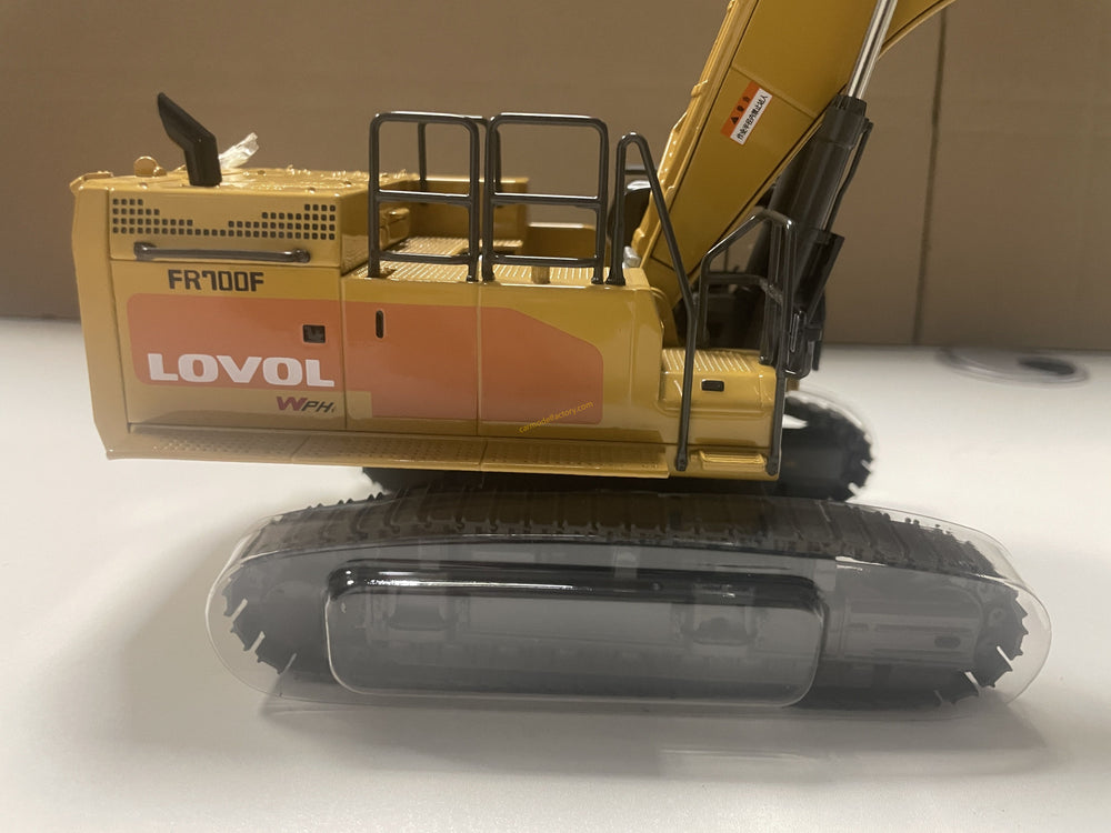 High quality collectiable 1:43 LOVOL FR700F Large diecast excavator model Truck for gift