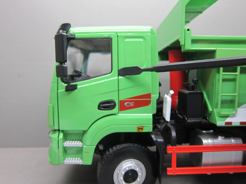 Original 1:24 SANY environmental intelligent alloy dump truck model metal muck truck heavy truck toy model