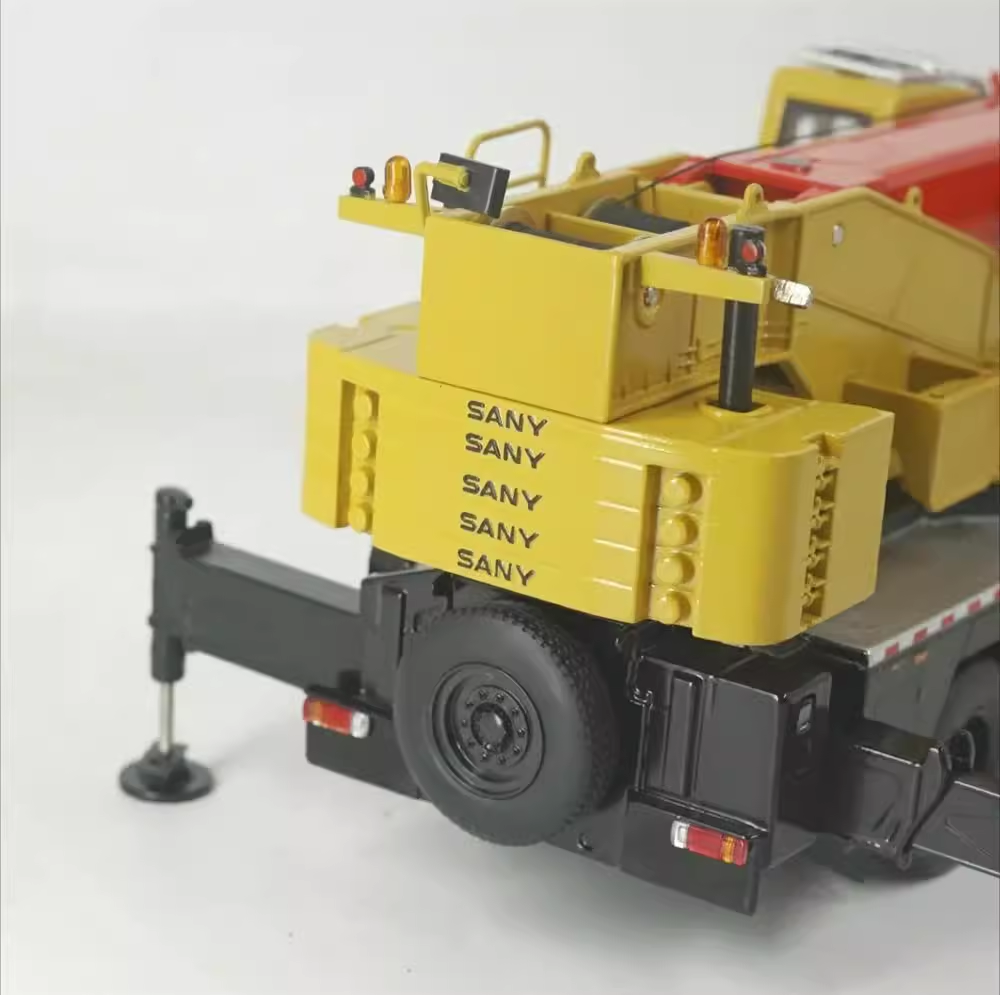 Original authentic 1:36 Large Diecast Sany STC800T 80ton Truck Crane model, Large sany 80ton truck crane model for gift