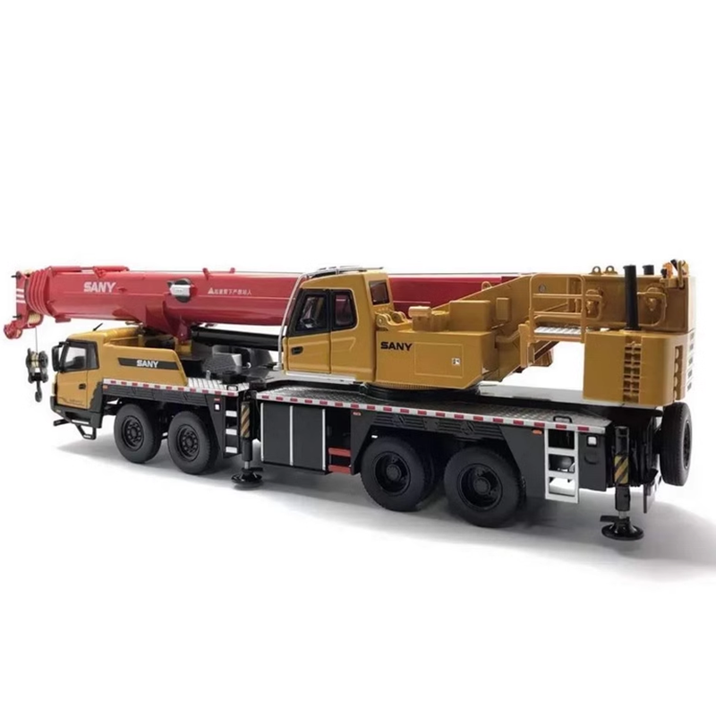 Original authentic 1:36 Large Diecast Sany STC800T 80ton Truck Crane model, Large sany 80ton truck crane model for gift