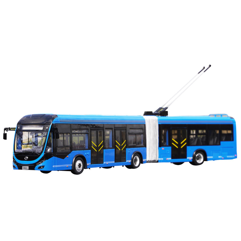 Authentic 1:42 Yutong ZK5180C diecast Trolley bus models BRT scale bus ...