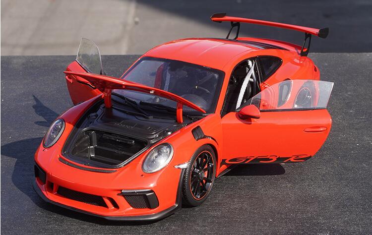 1/18 GTA GTAutos Porsche 911 GT3 992 (Orange Red) Diecast Car Model 