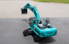 Original factory Blue 1:35 SUNWARD SWE500ES Large excavator alloy model for gift, collection