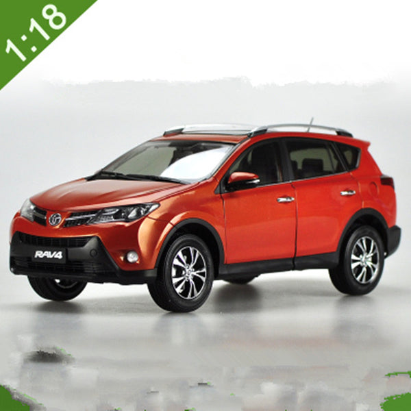 Original Authorized factory 1:18 toyota RAV4 car model, Classic