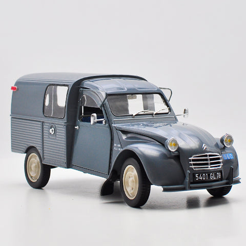 Toy vehicle alloy 1:18 Norev Citroen 2CV 1966 diecast vintage car