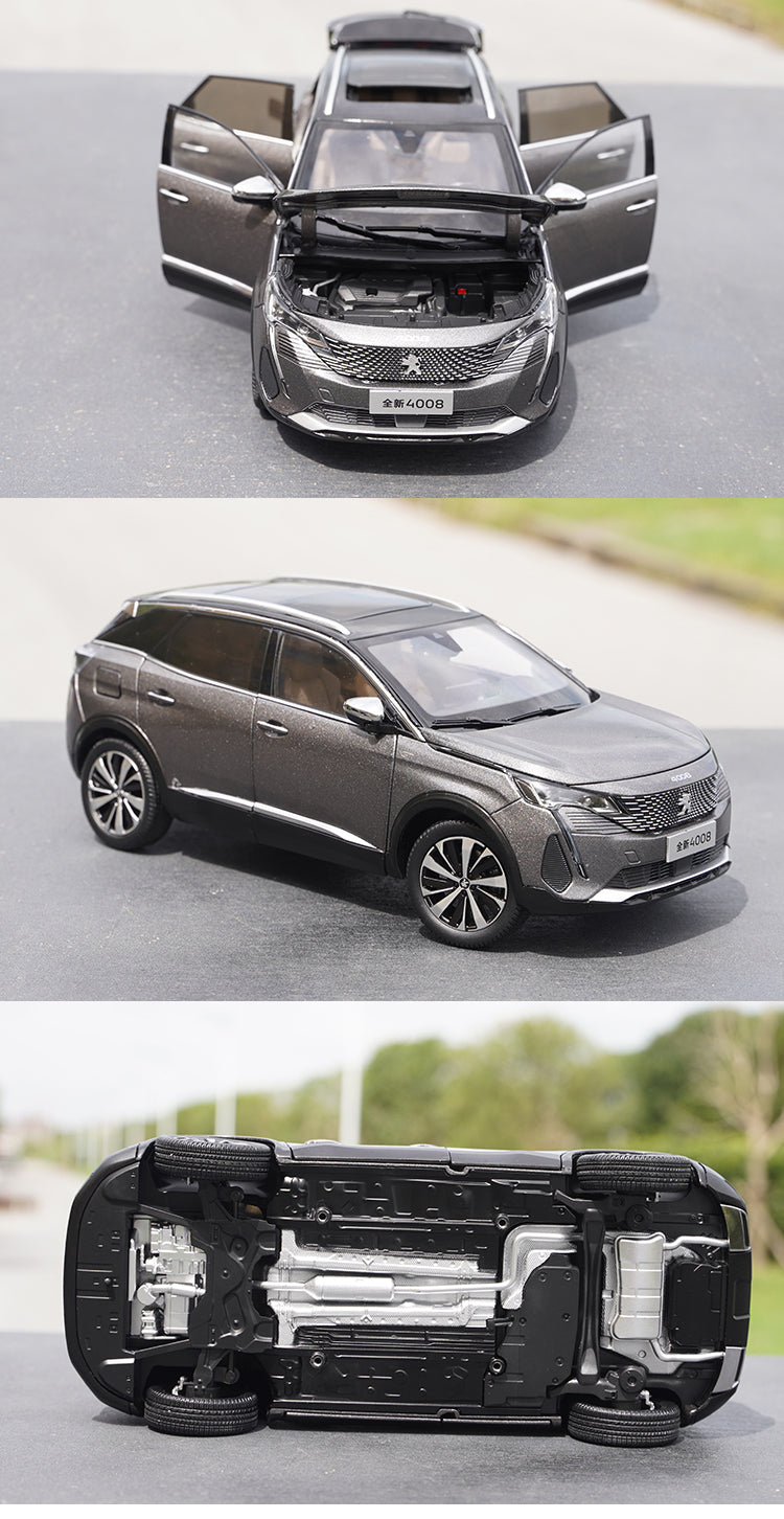 1:18 Diecast Model For Peugeot 4008 Suv 2021 Alloy Toy Car Miniature  Collection Gifts Hot Selling - Railed/motor/cars/bicycles - AliExpress