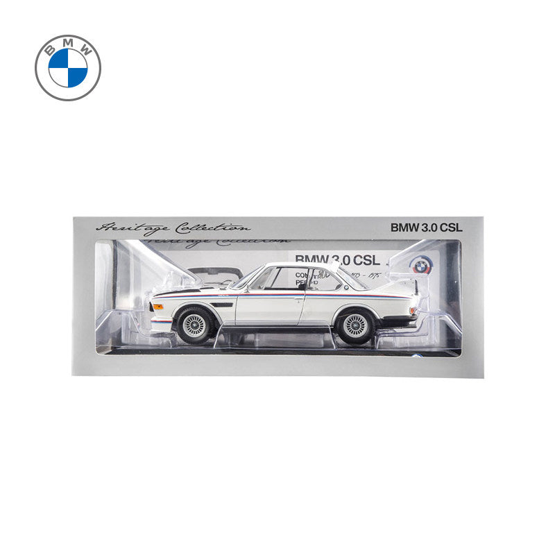 Original 1:18 BMW 3.0 1971 CSL25 diecast minichamp alloy vintage