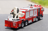 Original factory 1:50 SANY JY200 Heavy rescue diecast firetruck model for gift, toys