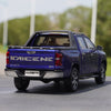 High simulation blue 1:18 Kaicheng F70 diecast truck metal car model for birthday gift