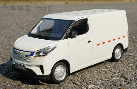 Hot sale heavy 1:18 SAIC MAXUS EV30 pure electric commercial vehicle scale model transport vehicle alloy toy car model