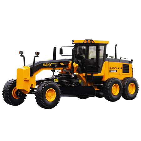 Original 1:35 SANY SMG200 diecast grader model alloy engineering model for gift, collection