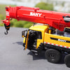 Original factory 1:36 Large Diecast STC800T6 80ton Truck Crane model, Large 80ton mobile truck crane model for collection, gift