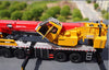 Original factory 1:36 Large Diecast STC800T6 80ton Truck Crane model, Large 80ton mobile truck crane model for collection, gift