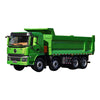 Original factory 1:24 Shaanxi Shacman 6 Xuande Wing 6  diecast 8*4 dump truck model for gift, toy