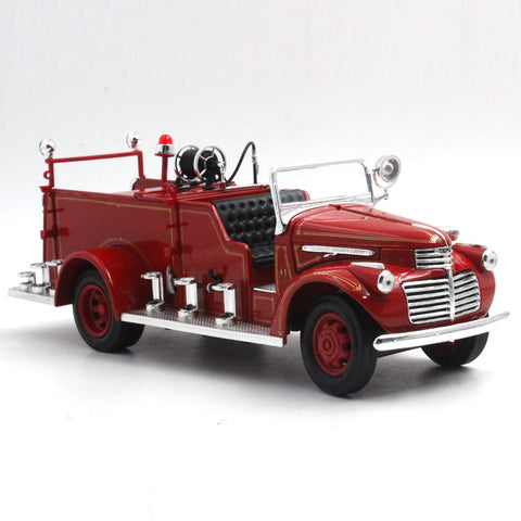 Diecast vintage diecast car model, Road Signature 1941 GMC Fire