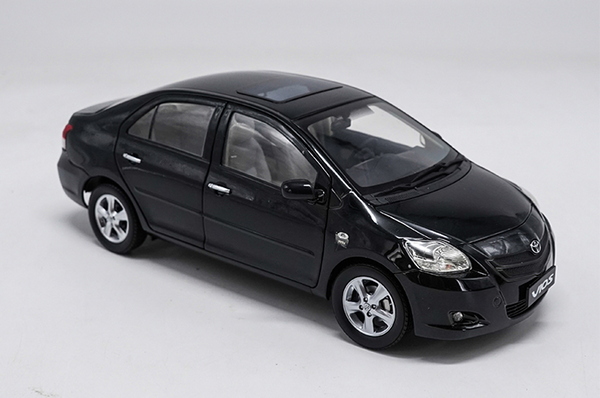 Original factory Authorized diecast 1/18 Toyota Vios Black