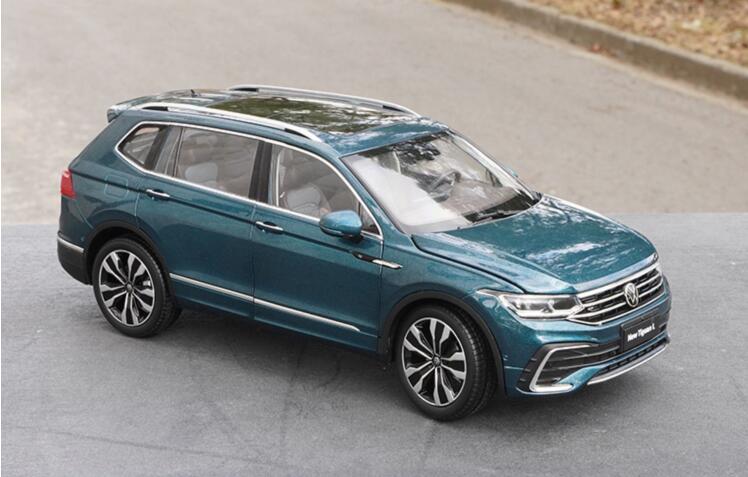 Original factory 1:18 SAIC Volkswagen VW new TIGUAN L 2022 alloy car m ...