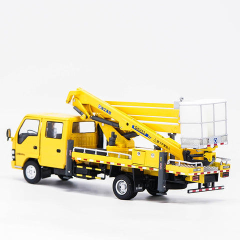 1:35 XCMG lorry-mounted crane model Folding arm crane model