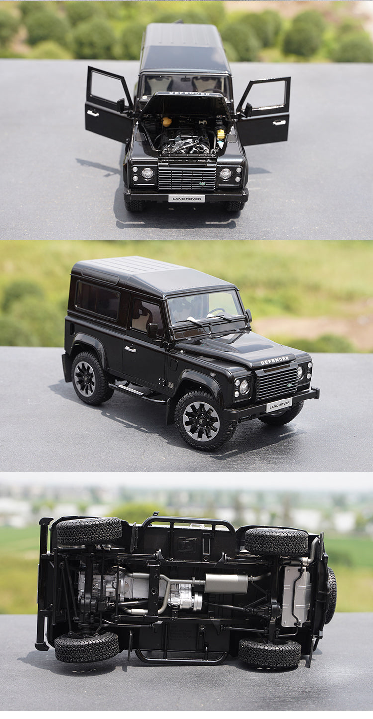 1:18 LCD Land Rover Defender 90 Works V8 70th Edition diecast