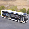 Original factory 1:42 zto Diecast bus model LCK6126EVGRA1 alloy pure electric 12m city bus model for gift