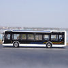 Original factory 1:42 zto Diecast bus model LCK6126EVGRA1 alloy pure electric 12m city bus model for gift